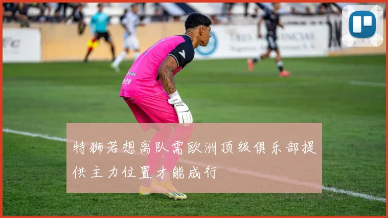 特狮若想离队需欧洲顶级俱乐部提供主力位置才能成行